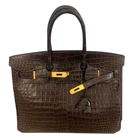 hermes birkin tan 35|hermes birkin crocodile.